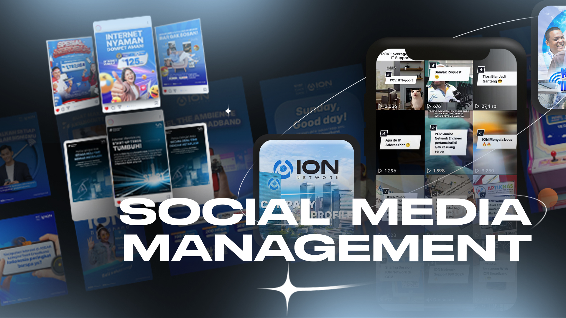 gambar social media management